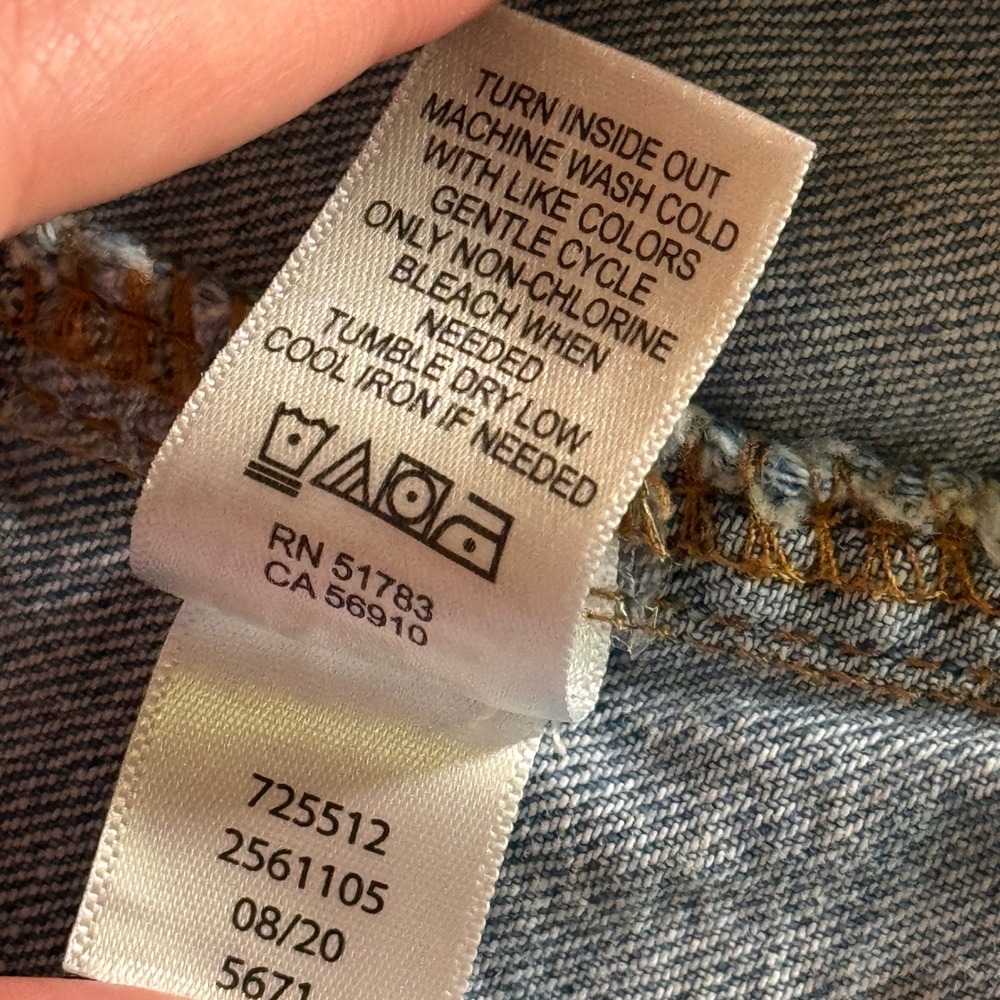 Maurices Cropped Denim Jean Jacket Faux Sherpa Streetwear Hip Hop Layering Top M - Picture 7 of 7
